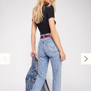Levi Wedgie Jeans